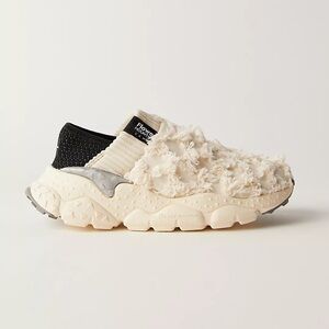 NEW $248 Flower Mountain Shoes Camp Uni Arlo Fringe Sneakers from Free People